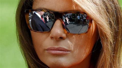 Expert: Why Melania Trump is rarely seen without her sunglasses .